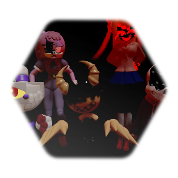 Sonic.EXE Dimensional coalescence - Minion.EXE characters