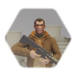 GTA 4 gun niko