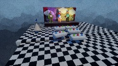 Granny at a birthday party.