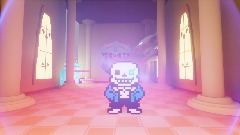 3D Sans boss fight