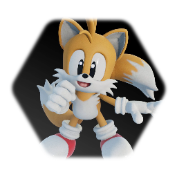Classic Miles Tails Prower CGI Rig Version 2.2
