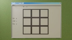 Noughts and crosses (Tic tac toe) 1 player