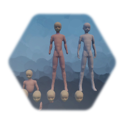 Beautiful anime body(completely original work.)
