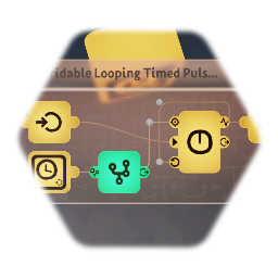Overridable Looping Timed Pulse Delay