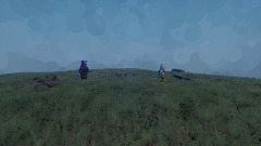 The fnaf animatronics outside