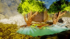 huse between the montains