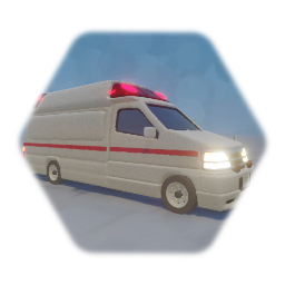 日産エルグランド高規格救急車　テスト