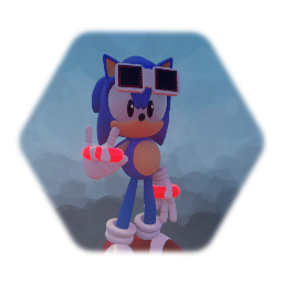 Classic  Adventurous  Sonic Halloween costume!