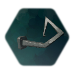 Metal Spiky Wall Decoration