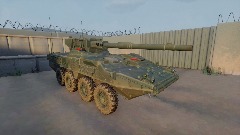 M1128 Stryker MGS - Tank Simulation