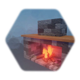 Fireplace Stone Large