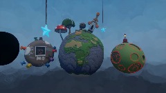 Menu of purple big planet 2