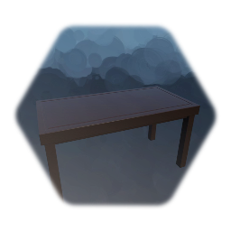 Dark Wood Table