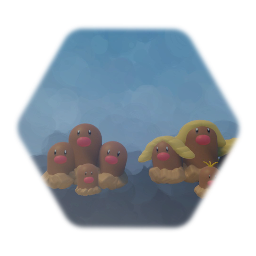 Pokemon - Diglett / Dugtrio