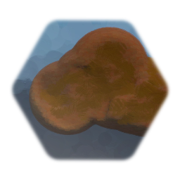 Red boulder