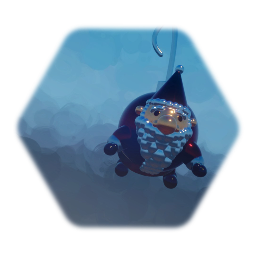 Santa Ornament