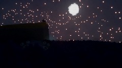 Seaside Cliffside at night with a twist