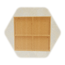 Plywood Wall Half Piece