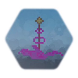 Pixel Art Alien Flora (Arrow Antenna)
