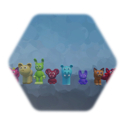 A Week at Abadas Plush set