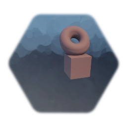 Donut sculpture