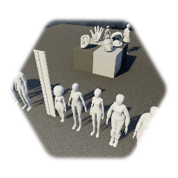 Poseable Models for Drawings