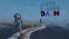 Meta runner dash title screen