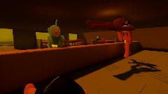 Tinky winky and Dispy goes to burger king scene 2