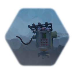 Danny the half human, half robot