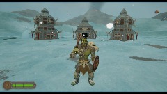 Orc warrior (scenery)