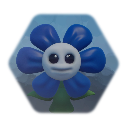 Bluemanpump OC Flowey Form
