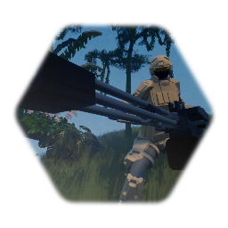HMG - 20 mm minigun - "spitfire"