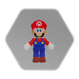 SM64 Mario Poly Model