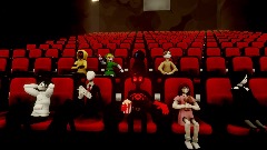 Devin.exe and Creepypastas - Watching a Movie Theater Scene