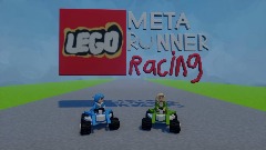 LEGO Meta runner racing title screen