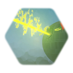 Virtually Star shooting laser