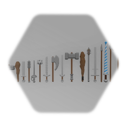 Medieval weapons