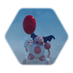 Mr mime balloon vendor