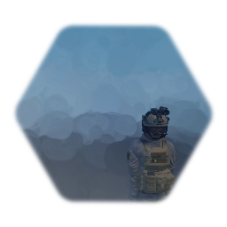 SOLDIER NPC with mouth