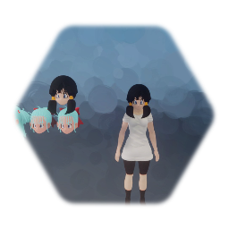 Super epic videl/Bulma original custom hair