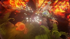 Fire meditative remix scene ambient