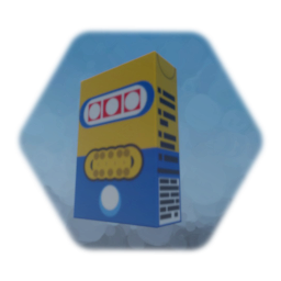 Box of noodles and dry cheese powder