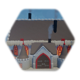 Santa's House Castle At The North Pole