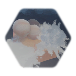 Disgusting ball with splash