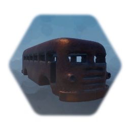 Rusty Bus Wreck