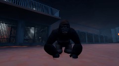 Gorila Aplastar Ciudad Ataque Prisión Escapa Juego en Dreams