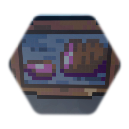 Pixel Art Meatloaf Painting