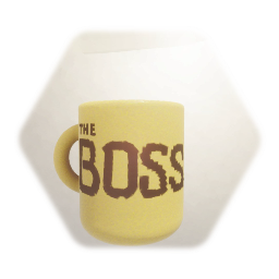 Coffee mug "the BOSS"