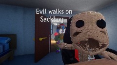 Evil Walks on Sackboy!!!