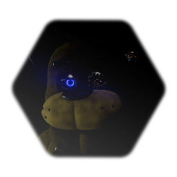 Golden Freddy Fazbear <pink>FNAF Movie Model